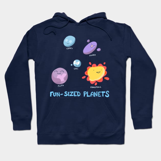 Fun-Sized Dwarf Planets Hoodie by cartoonowl